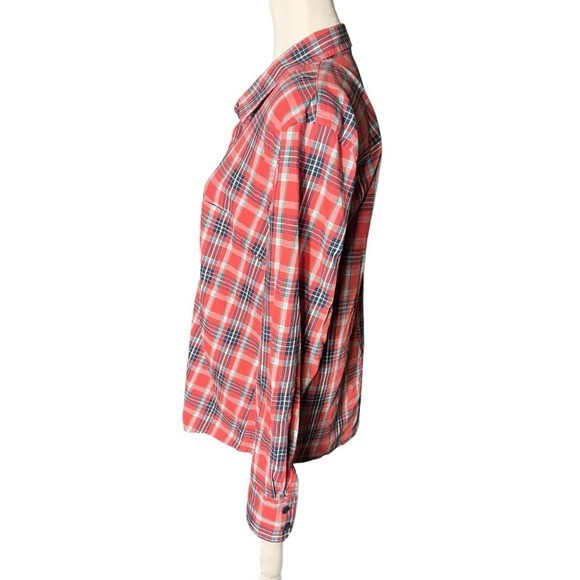UNTUCKit Women’s Plaid Button-up Size‎ 14 Multi-Color - Picture 4 of 7
